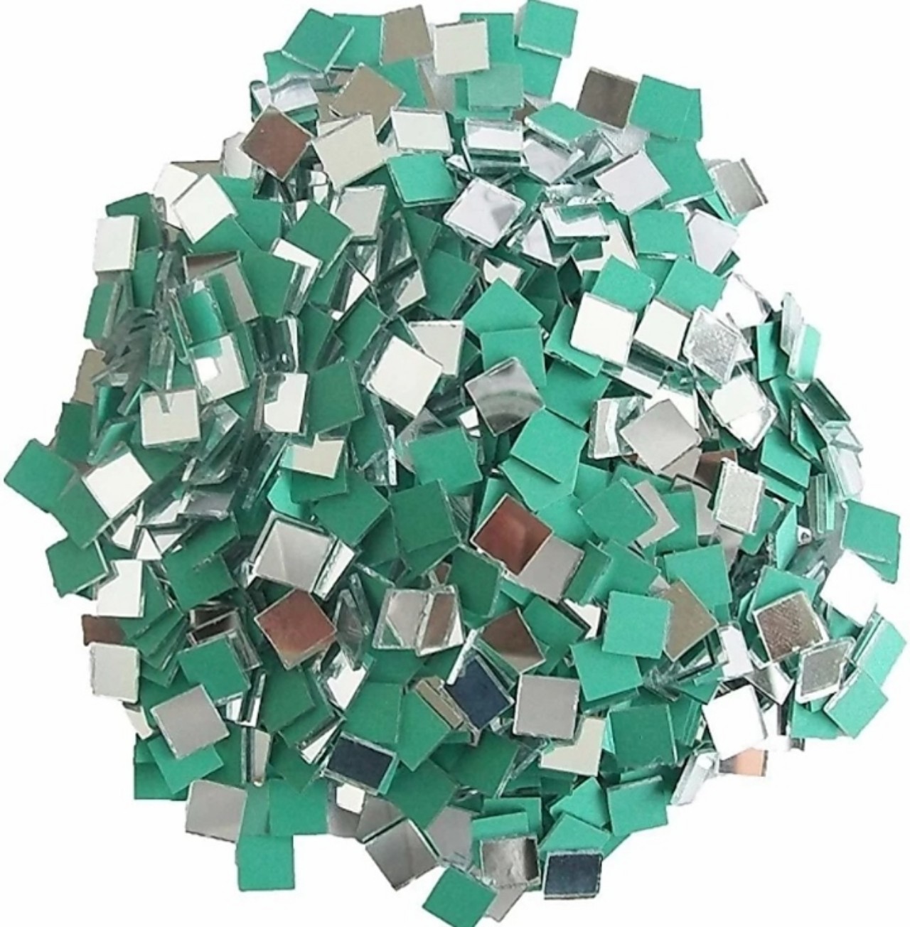 square mirror.jpg RUHAILA SQUARE SHAPE MIRROR FOR ART & CRAFT AND JWELLERY & EMBRIODERY WORKS.-500 PCS - Image 1